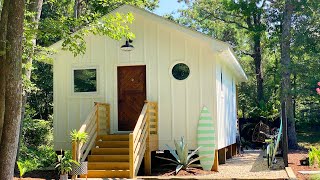 Saltwood Cottage Outer Banks Tiny Beach House  Lovely Tiny House [upl. by Karilla]