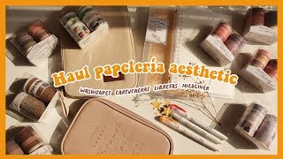 Haul papelería aesthetic de Aliexpress  JMARYLINJ [upl. by Mayeda]