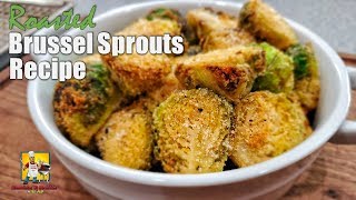 Roasted Brussel Sprouts Recipe  Side Dish [upl. by Igig956]