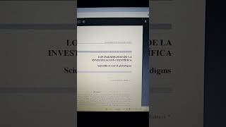 Los Paradigmas de la INVESTIGACIÓn científica para la Tesis [upl. by Rehpotsyrhc]