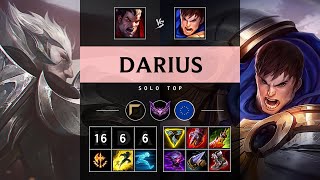 Darius Top vs Garen Triple Kill Godlike  EUW Master Patch 1422 [upl. by Lap]