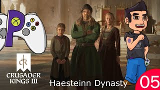 Crusader Kings III  Haesteinn Dynasty  Episode 5 [upl. by Garnes953]