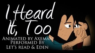 I Heard It Too  A Horror Short Animation by Axeman Cartoons featuring Lets Read [upl. by Aihcsrop]