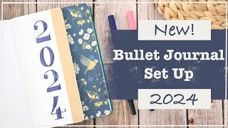 2024 New Bullet Journal Set Up  Plan With Me  Beginner Friendly [upl. by Stillman151]