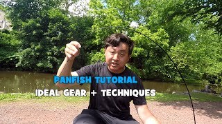 HOW TO PANFISH The Ideal Setup  Techniques GiveAway Included Yardley PA [upl. by Charis]