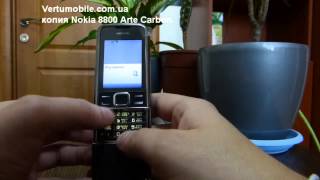 Лучшая копия NOKIA 8800 Arte Carbon [upl. by Serle]