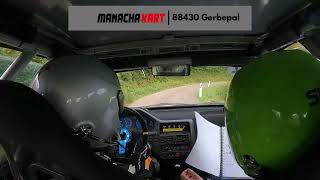 🔷 OnBoard Rallye Ronde Quarré les Tombes  ES7 La Ronde [upl. by Trudnak]