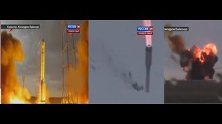 It crashes the Russian ProtonM carrier rocket seconds after launch 02072013 explota cohete Ruso [upl. by Sotnas131]