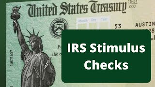 IRS Stimulus Checks Eligibility amp Timing [upl. by Velda]