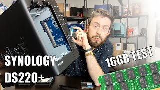 16GB Synology DS220 NAS Unofficial Memory Upgrade Part I [upl. by Haden]