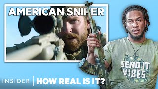 Special Ops Sniper Rates 8 Sniper Scenes In Movies  How Real Is It  Insider [upl. by Showker882]