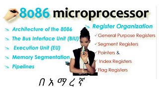 8086 microprocessors in Microprocessor and Assembly language programming Chapter 2 በአማረኛ [upl. by Nnahs]