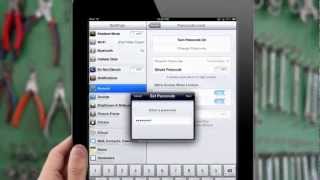 How to Set An Alphanumeric Passcode on the iPad [upl. by Arty]