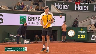 French Open 2024 Alexander Zverev vs Tallon Griekspoor Highlights Roland Garros 🔴 [upl. by Ttej756]