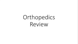 Orthopedics Rapid Revision for NEET PG  INICET  FMGE  NExT Exam [upl. by Bartholemy]