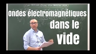 Ondes électromagnétiques dans le vide corrigé E3A Physique PC 2005 13 [upl. by Ieluuk]