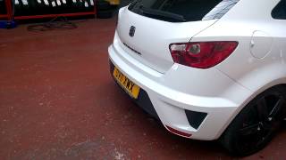 seat ibiza 14 TSI bocanegra decat exhaust start up amp rev [upl. by Lunseth419]