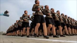 I put the frolic theme song over North Koreans marching [upl. by Roskes214]