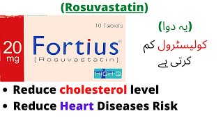 Rosuvastatin tablet  Fortius tablets  Fortius tablet uses [upl. by Powel]