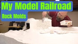 My Model Railroad  Rock Molds [upl. by Llerrod6]