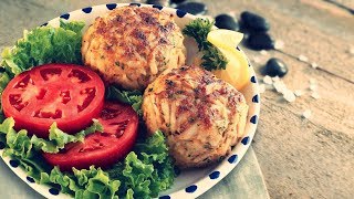 How to Make Healthy Crab Cakes world recipes [upl. by Enyahs30]