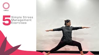 How to Manage Stress  5 Easy Exercises to Reduce Anxiety and Tension [upl. by Kinna560]