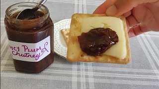 Spicy Plum Chutney Recipe  Everyday Summer Homemaking  Mum of 5 UK [upl. by Adnarym]