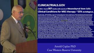 The Science of Mesenchymal Stem Cells and Regenerative Medicine  Arnold Caplan PhD Part 6 [upl. by Golightly]