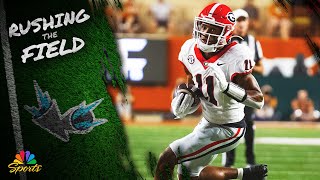 Georgia Bulldogs v Florida Gators Week 10 college football preview  Rushing the Field  NBC Sports [upl. by Navada]