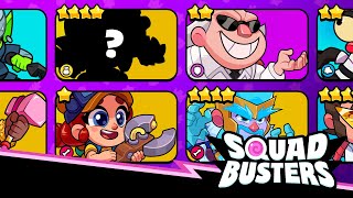 4 NEW CHARACTERS SKINS AND MORE  Squad Busters Update [upl. by Anirtap650]