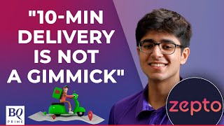 Zepto Founder Aadit Palicha Says 10Minute Delivery Not A Gimmick [upl. by Stedman]