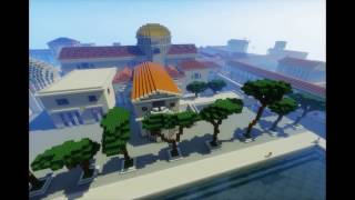 Roman Baths  Latin  Minecraft [upl. by Schiro]