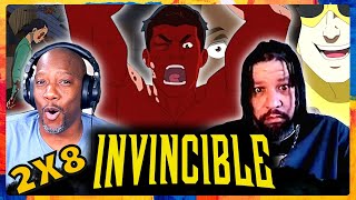 Invincible Season 2 Episode 8 Reaction 2x8  I THOUGHT YOU WERE STRONGER [upl. by Mil]