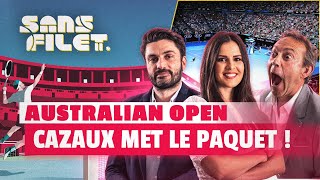 🎾Australian Open  Arthur Cazaux exploit fondateur  Sans Filet [upl. by Aillicirp581]