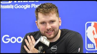 Dallas Mavericks Luka Doncic Postgame Interview Game 2 vs Minnesota Timberwolves [upl. by Pressey]