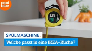 Welche Spülmaschine passt in eine IKEAKüche [upl. by Anyt]