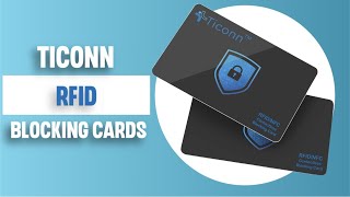 Ticonn RFID Blocking Card Unboxing and Review  with real NFC  RFID test Flipper Zero [upl. by Heck]