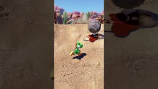 Boulder Ball  Mario Win Mario Peach Donkey Kong amp Yoshi Shorts [upl. by Beore]