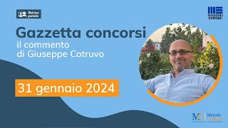 Gazzetta Concorsi 31124 DPCM assunzioni nuovi bandi Inps Ufficio Processo e Ministero Giustizia [upl. by Nealson]