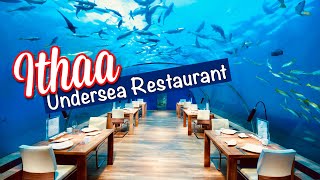 Ithaa Conrad Maldives  one of the best dining experiences in the world [upl. by Candy]