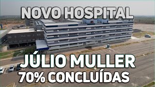 Governador de MT faz vistoria às obras do novo Hospital Júlio Müller em Cuiabá [upl. by Manon9]