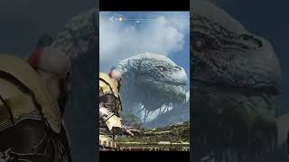 Kratos messes with The World Serpent Jörmungandr 🫣 shorts godofwar [upl. by Hbahsur857]