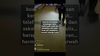 buat live di kawasan kemalangan maut [upl. by Arreic]