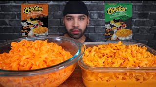 CHEETOS MAC amp CHEESE BOLD amp CHEESY AND CHEESY JALAPEÑO MUKBANG [upl. by Adrianna500]