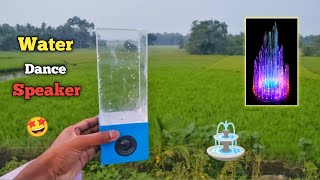 Music Water Dance Speaker 🔊⛲🔥🔥 music speaker with water dancing blutooth speakerwaterfall speaker [upl. by Saturday325]