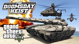 GTA 5 DOOMSDAY HEIST DLC INSPIRED MILITARY MOD GTA 5 Mods [upl. by Issak]