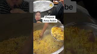 Arroz árabe satisfying food viralvideo foodie [upl. by Akvir]