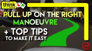 Pull Up On The Right Manoeuvre amp Reverse Back 2 Car Lengths New UK Driving Test 2020 [upl. by Yelmene707]