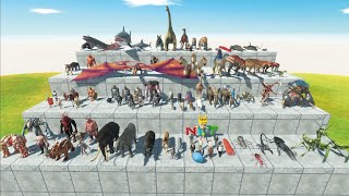 EPIC TOURNAMENT  WHICH FACTION IS THE STRONGEST  ARBS  Animal Revolt Battle Simulator [upl. by Nnaassilem289]