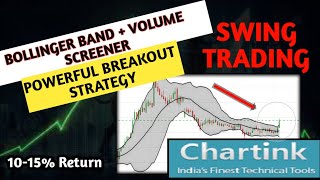 Chartlink Tradingview🔥Chart analysisSwing Trading For Beginners 🚀 Bollinger bands Macd strategy [upl. by Ainitsirk662]